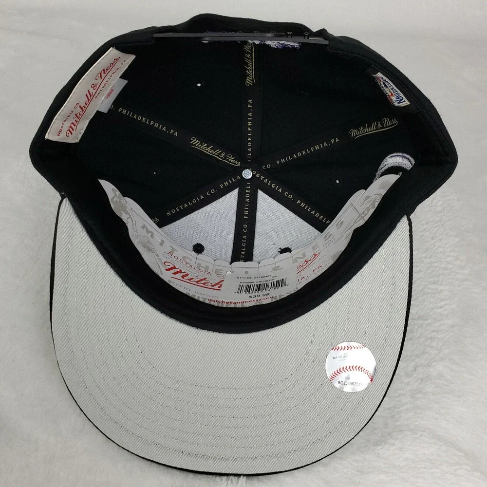 Colorado‎ Rockies Mitchell & Ness MLB Liberty Fit Snapback Hat Cap 3D Logo NWT